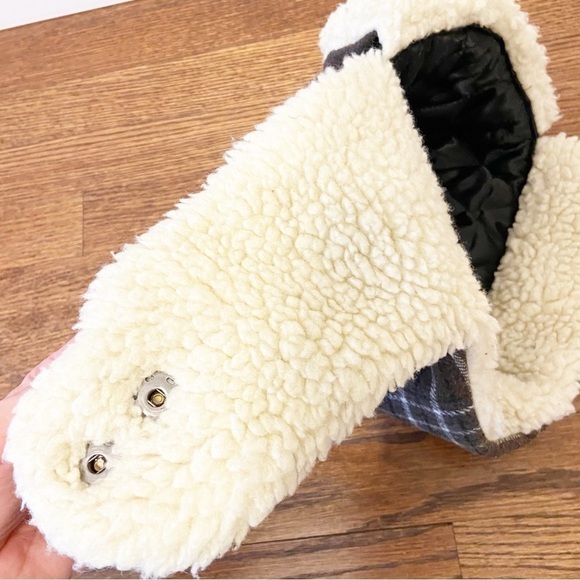 Stetson | Men's Plaid Sherpa Trapper Winter Hat One Size - Picture 9 of 11